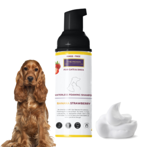 Banana Strawberry Dry Forming pet shampoo