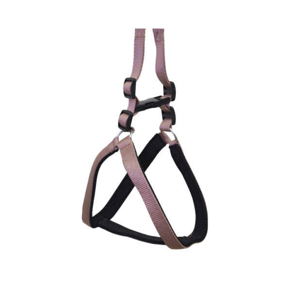 Brown padded harness for dogs