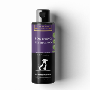 The+Indian+pet+company+Soothing Pet Shampoo for dogs & cats 200ml front