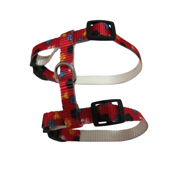 Multi Colour Cat Body Belt & Leash Set - Escape Proof|Nylon|Size Adjustable - Image 3