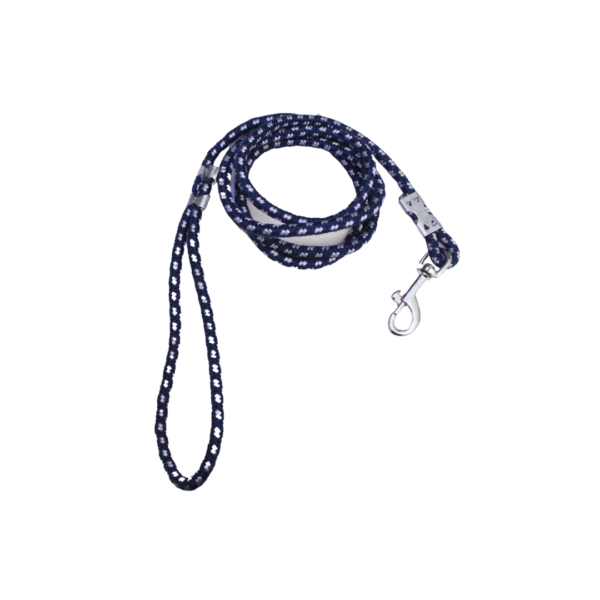 leash round 6mm dark blue